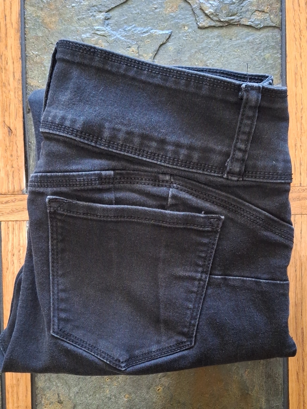Wax Black Skinny Jeans